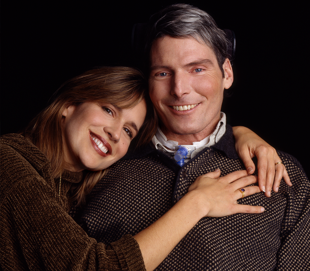 Christopher and Dana Reeve photo by Timothy Greenfield-Sanders